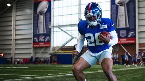 RB Saquon Barkley (ankle) continues to make progress