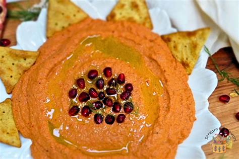 Easy Muhammara Recipe With Sesame Seeds Stream Of Flavors