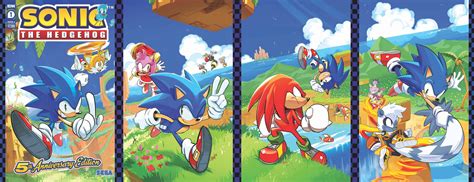 NEWSWATCH IDW Celebrates 5 Years Of Sonic The Hedgehog Comics In April