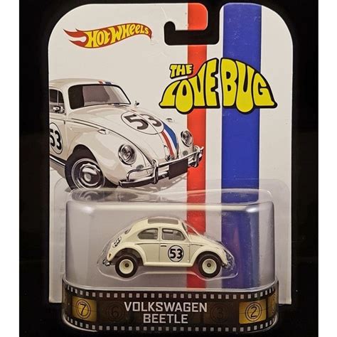 Hot Wheels Retro Entertainment Volkswagen Beetle The Love Bug Herbie