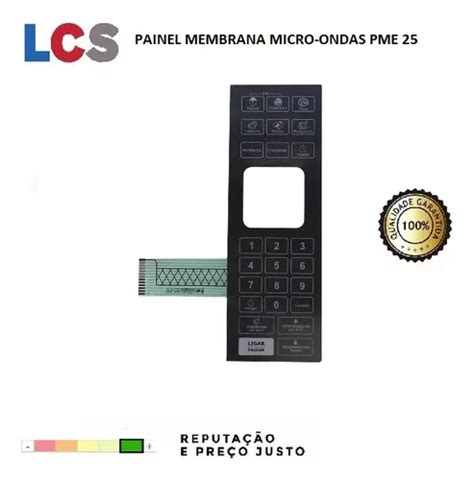 Painel Teclado De Membrana Forno Microondas Philco Pme Mercadolivre