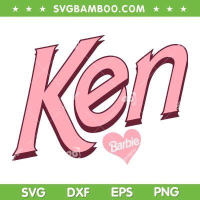 Ken Barbie Svg Png