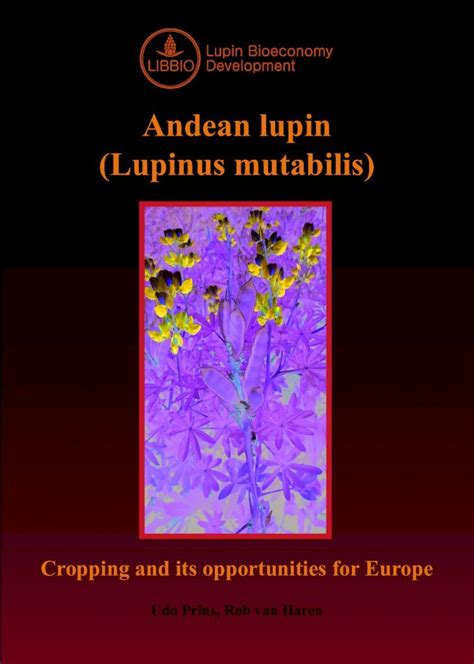 PDF Andean Lupin Lupinus Mutabilis Andean Lupin Lupinus