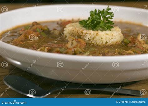Bowl Of Gumbo Royalty Free Stock Images Image 7195789