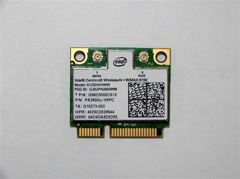 Intel Centrino Wireless Wimax Wifi Card Bnxhmw For Sale Online