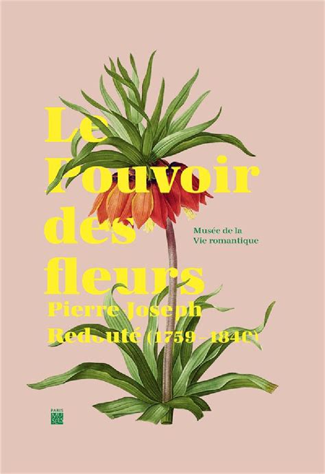 Catalogue Pierre Joseph Redouté Le pouvoir des fleurs DessinOriginal