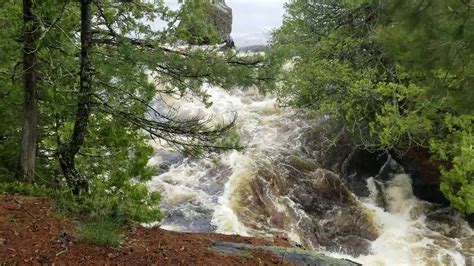 Bwca Lower Basswood Falls Sights And Sounds Youtube