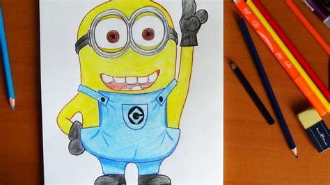 How To Draw Minion Como Dibujar Un Minion