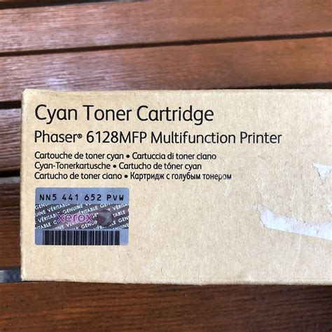 New Genuine Xerox R Cyan Toner Phaser Mfp Factory Sealed Ebay