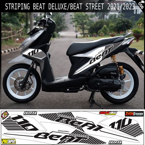 Jual Striping Honda Beat Deluxe Beat Street 2021 2023 Variasi List