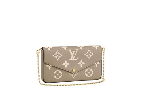 Sasom Louis Vuitton Tourterelle Empreinte Pochette In