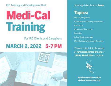Irc Medi Cal Training Inland Regional Center