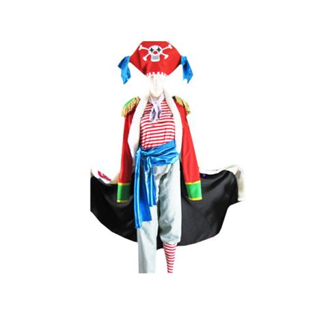 One Piece Buggy the Clown Cosplay Costume - CosplayFTW