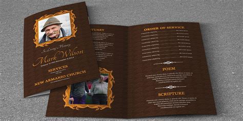 Remarkable Funeral Brochure Design - 32+ Examples, Illustrator, Design ...