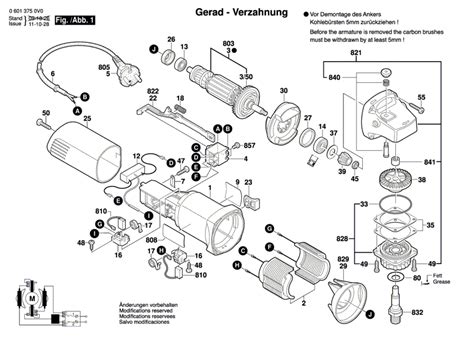 Bosch 0 601 375 0vk Gws 600 Angle Grinder 110 V Gb Spare Parts Gws600