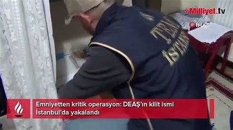 Terör örgütü DEAŞın kilit ismi İstanbulda yakalandı Dailymotion Video