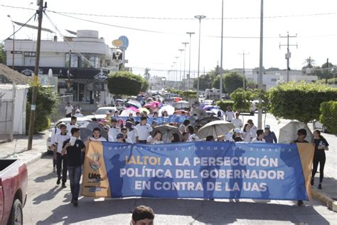 Fotos Estudiantes De La Uas En Todo Sinaloa Marchan Para Exigir