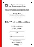 Invalsi Matematica 2003 0 Schede Didattiche