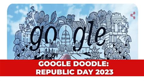 Republic Day Google Doodle Uses Hand Cut Paper Artwork To Feature