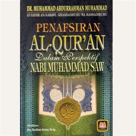 Jual Penafsiran Al Quran Dalam Perspektif Nabi Muhammad SAW Muhammad