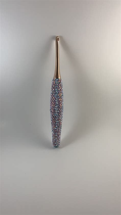 Furls Odyssey Crochet Hook Bedazzled In Swarovski Crystals Etsy