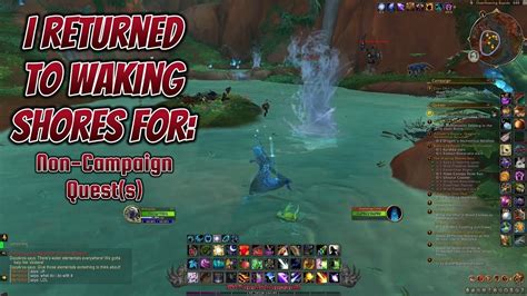 World Of Warcraft LIVE Dragonflight Returning To Waking Shore For Non