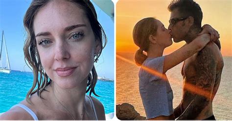 Chiara Ferragni e Fedez in spiaggia con tate e guardia del corpo è