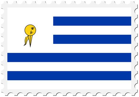 Download Stamp Uruguay Flag SVG | FreePNGImg