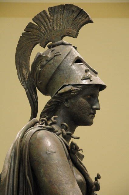 Piraeus Athena 4th Century Bc Bronze Sculpture Either By Kephisodotos