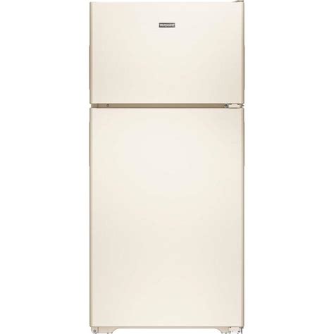 Hotpoint Cu Ft Top Freezer Refrigerator Bisque At Lowes