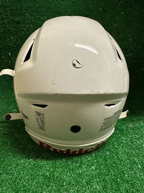 Adult Large Riddell Speedflex Football Helmet White Sidelineswap