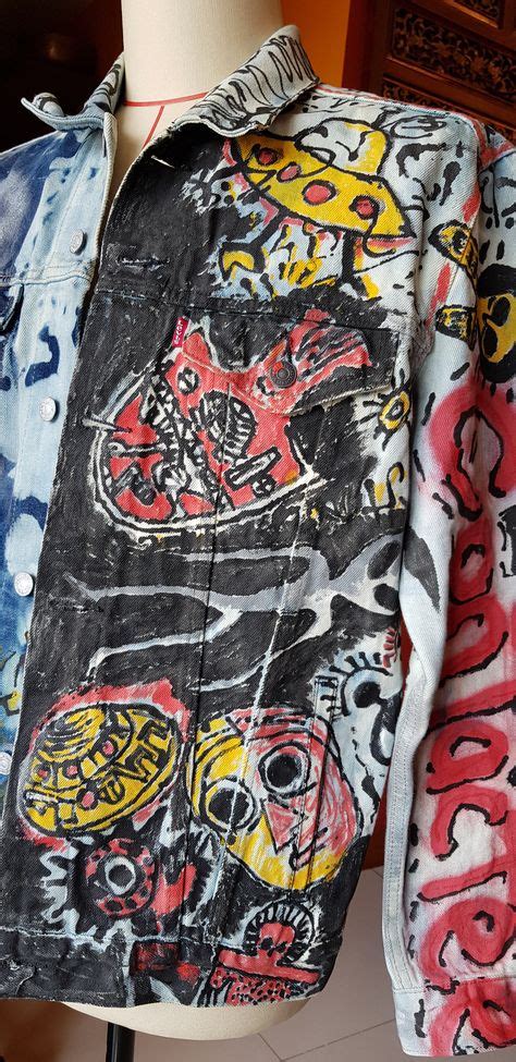 Graffiti Art On Denim Jackets Spice Up Your Streetwear Limited