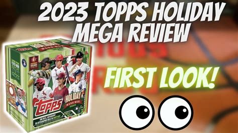 Brand New Topps Holiday Mega Box Review Tons Of Short Prints