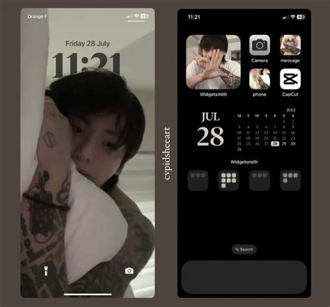 Jungkook Lockscreen Homescreen Idea