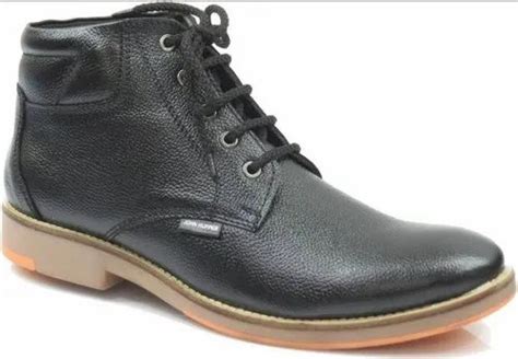 John hupper Polyurethane Mens Black Casual Shoes, Size: 6-10 at best ...