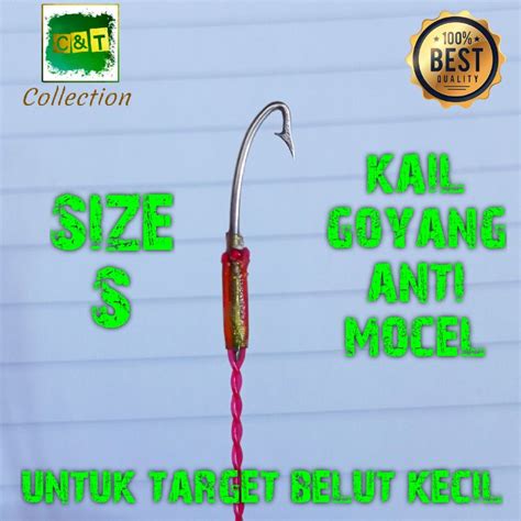 Jual Kail Pancing Urek Belut Pancing Belut Kail Belut Model Goyang