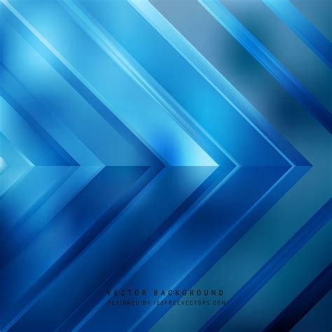 Abstract Blue Arrow Background Template Arrow Background Background