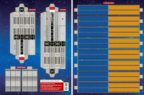 Papermau Build Your Own Iss International Space Station Paper