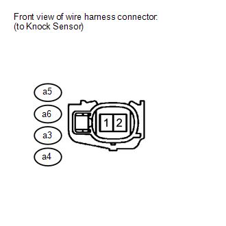 Toyota Tundra Service Manual Knock Sensor 1 Circuit Low Input Bank 1