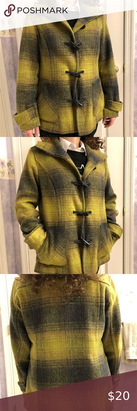 Coldwater Creek Coat In 2022 Coat Plaid Coat Coldwater Creek