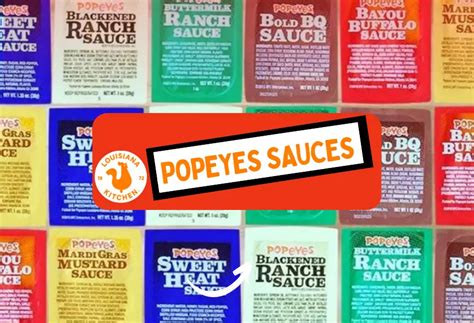 Popeyes Sauces Ranked | Nutrition and Calories