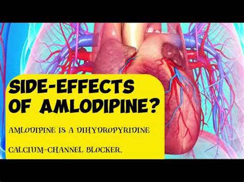 Amlodipine Side Effects If You Taking Amlodipine For Blood Pressure