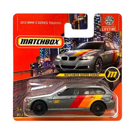 Masinuta Metalica Matchbox 2012 Bmw 3 Series Touring Super Chase 1 64 Gri Emag Ro