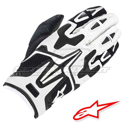 Alpinestars Smx Prowler Air Gloves Black White Settantadue It