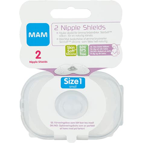 Køb Nipple Shield 2 Pak Small Fra Mam Matas