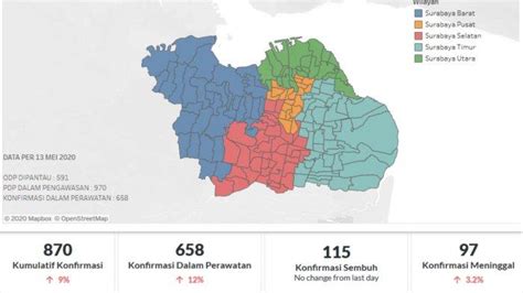 Update Virus Corona Di Surabaya Dan Jatim Rabu Mei Total