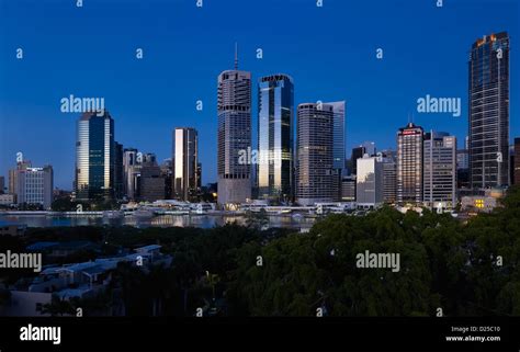 Brisbane Cityscape Queensland Australia Stock Photo Alamy