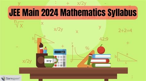 Jee Main Maths Syllabus Section And Important Topic Off