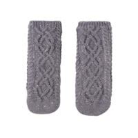 Mi Chaussettes D Interieur Femme Gris T35 37 TEX La Paire De