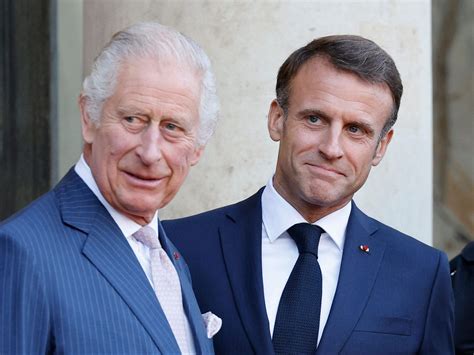 King Charles Makes A Stop At Fire Damaged Notre Dame Cathedral